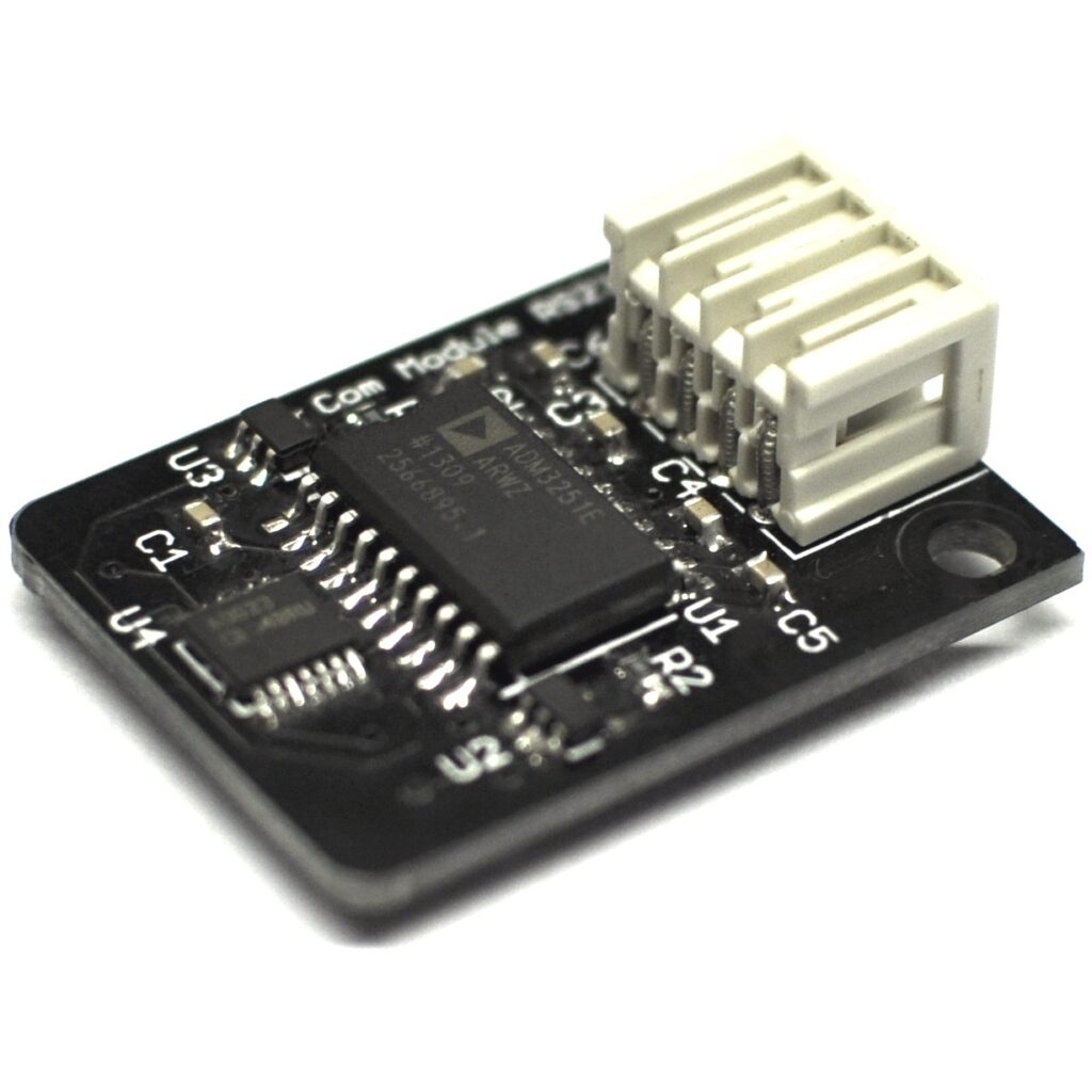 Ixys Com Module RS232 – stackable RS232 communication expansion board with PC/104-compatible design for Ixys control systems.