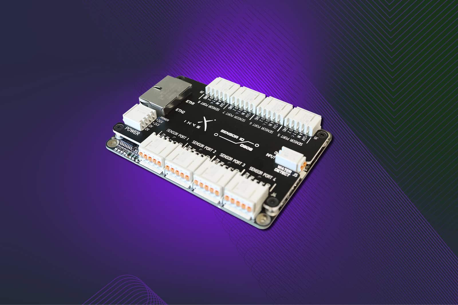 Sensor IO board from Ixys can now be added to VJU studio.