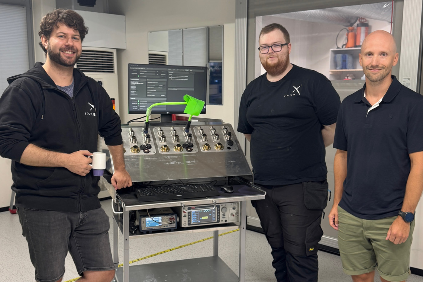 Ixys subsea cable testing machine