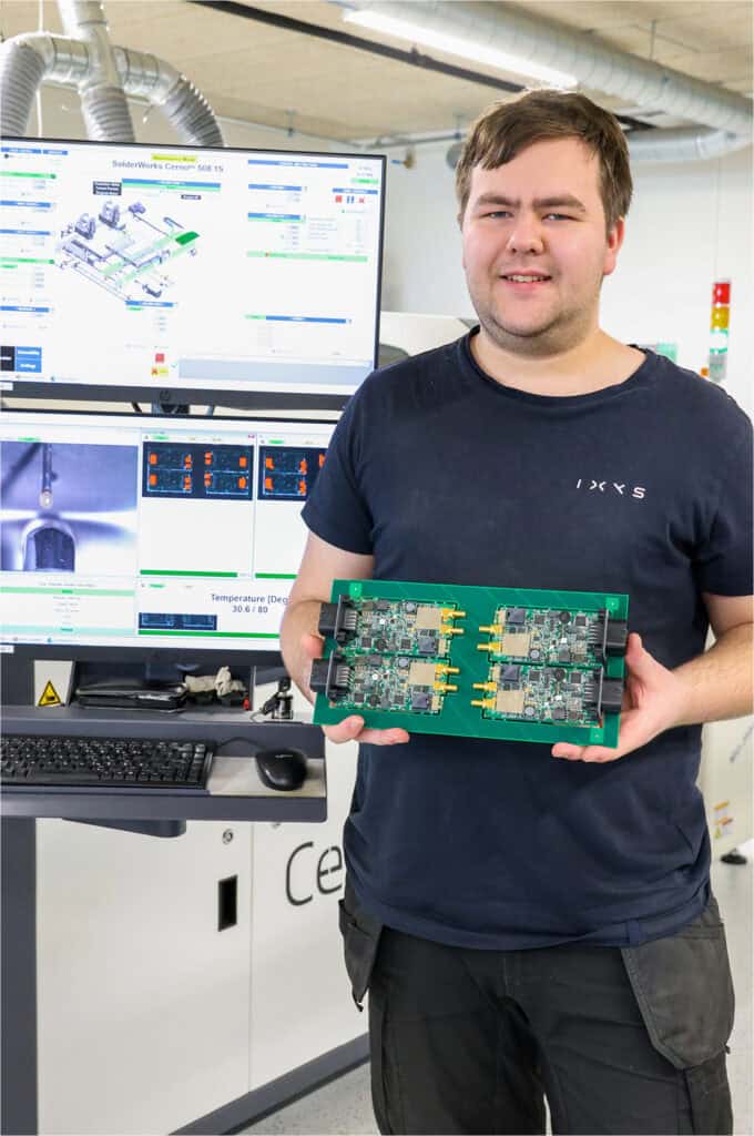 Ixys PCB used in Kolumbus electric city bikes