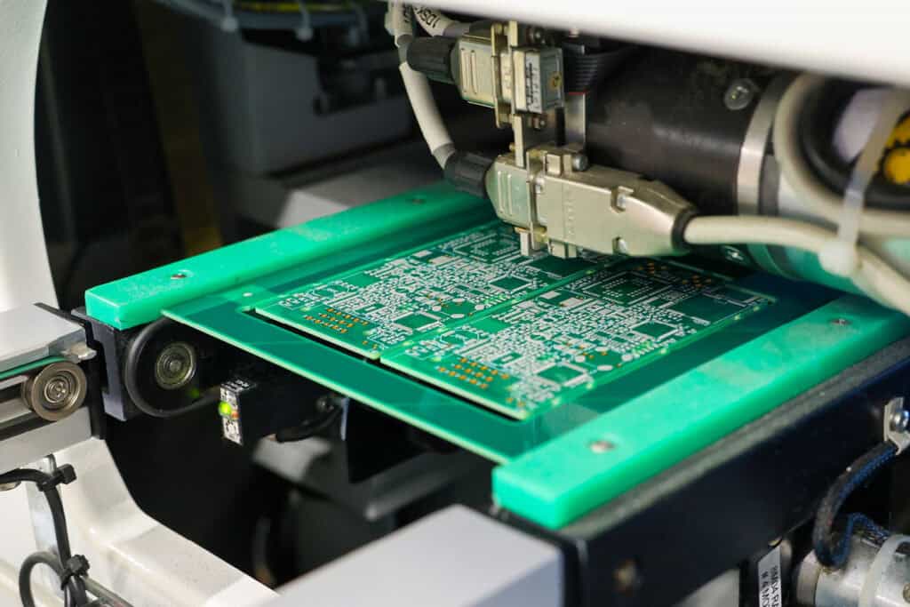 Close-up of Ixys PCB used in Kolumbus electric city bikes