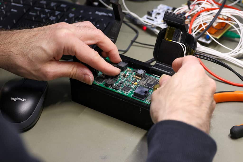 Each control board is tested at Ixys in-house facilities at Bryne. 