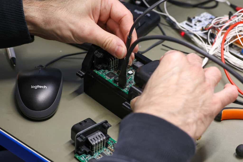 Each control board is tested at Ixys in-house facilities at Bryne.