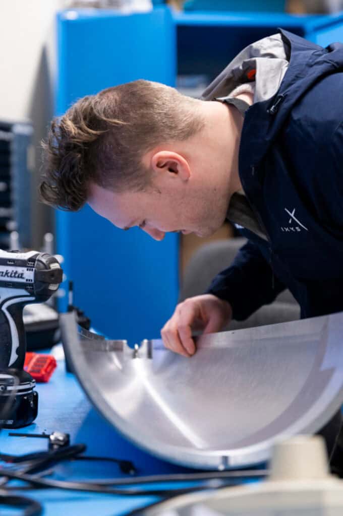 Ixys team visiting Andøya Space to witness the launch of the GHOST student rocket carrying CubeSats developed by Ixys.