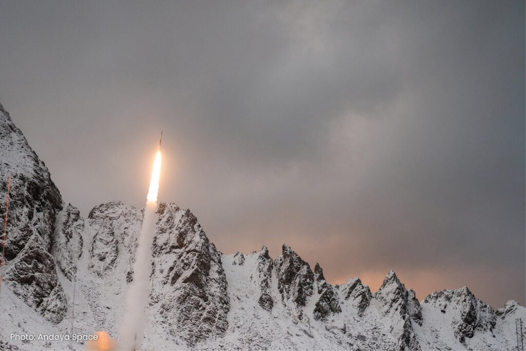 The launch of GHOST rocket from Andøya Space