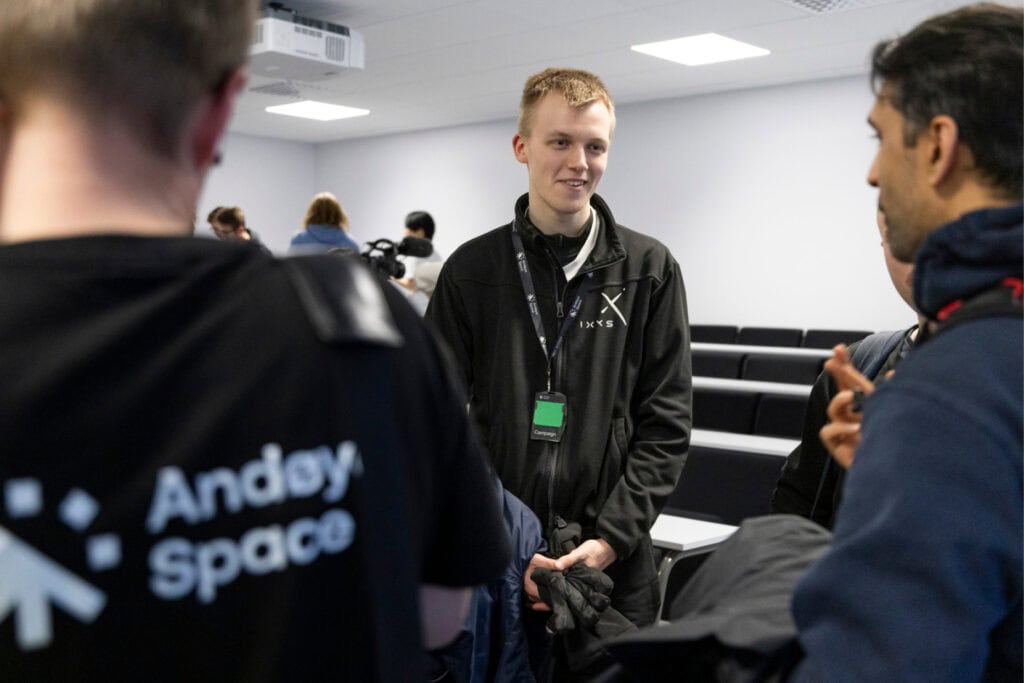 Ixys team visiting Andøya Space to witness the launch of the GHOST student rocket carrying CubeSats developed by Ixys.