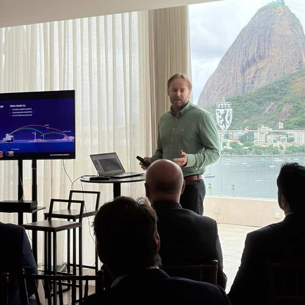 Sigmund Sevatdal, BDM at Ixys, visiting Brazil with Innovation Norway.