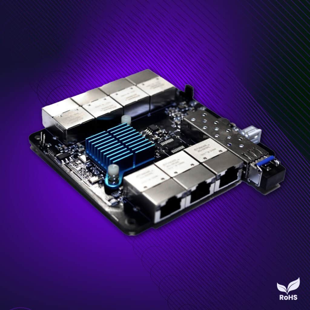 Ethernet Switch 10 Gbps support