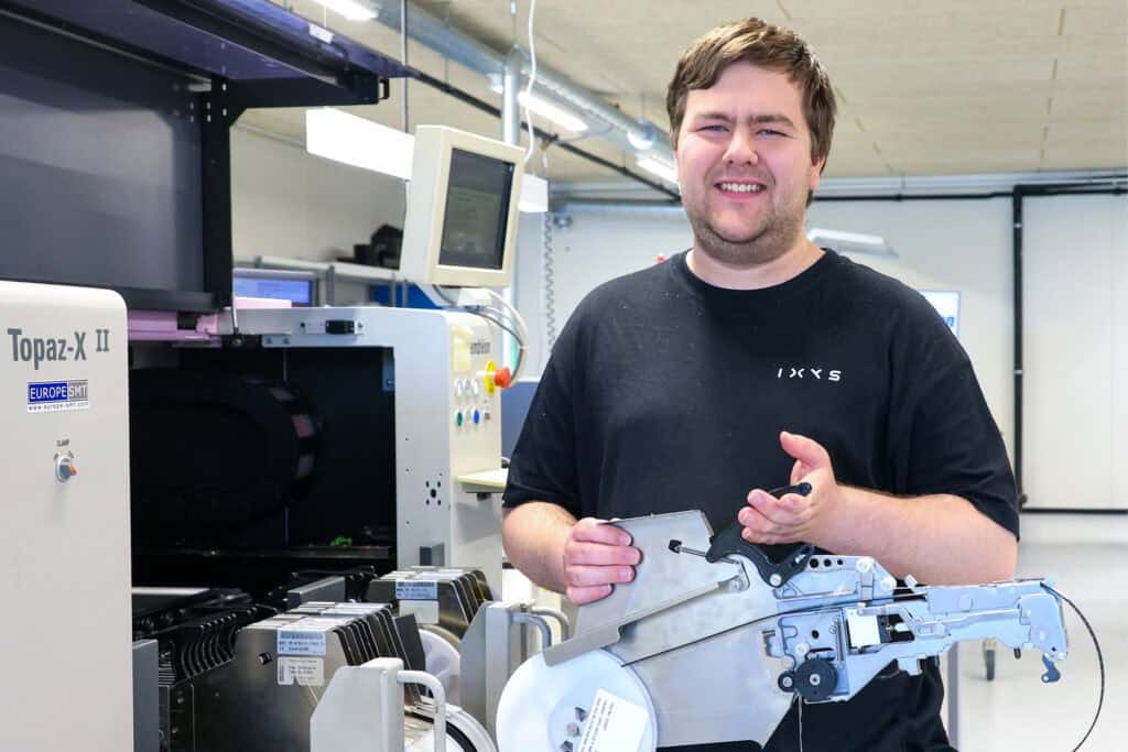 Jøran Lygren, technician at Ixys