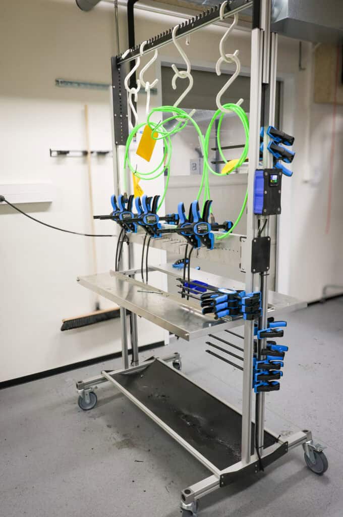 ixys production of cable moulding