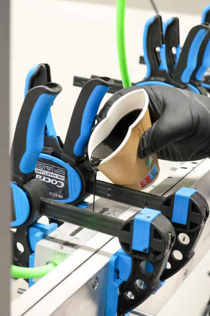 ixys production of cable moulding